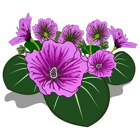 Onlinelabels Clip Art Flower