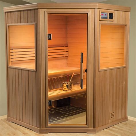 Finnleo Traditional Sauna Hallmark Series Hm 55c Cozy Corner Traditional Sauna In 2020