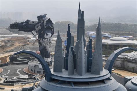 Take A Sneak Peek Inside Chinas New Sci Fi Theme Park Boasting A Star