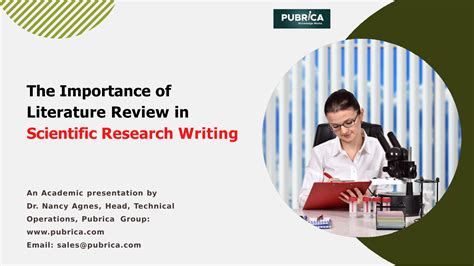 The Importance Of Literature Review In Scientific Research Writing By