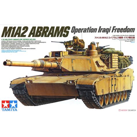 4950344995820 Tamiya 35269 M1A2 Abrams Operation Iraqi Freedom