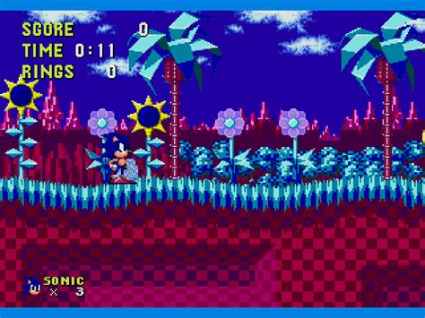 An Ordinary Sonic 1 Rom Hack Sonic Retro Sonic Hacks Billloxa