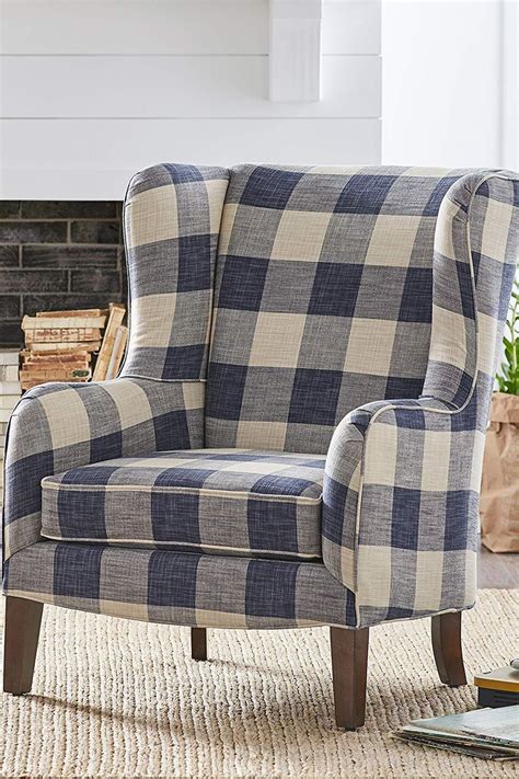 There are best living room chairs for back pain sufferers and also for offices and bedrooms. Plaid Chairs For Living Room | Zion Modern House