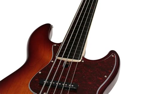 Sire Version 2 Updated Fretless Marcus Miller V7 Alder 5 String Bass In