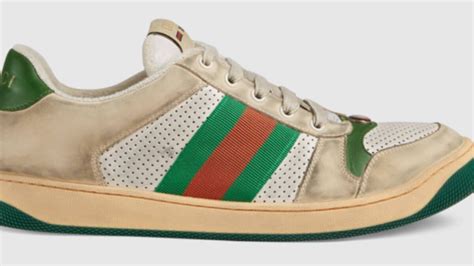 Gucci Distressed Sneakers Sell For 870
