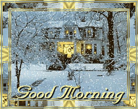Good Morning Snow Mansion Forest 