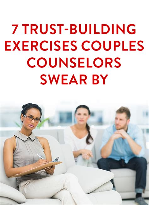 7 Trust Building Exercises Couples Counselors Swear By Marriage Help Counseling Marriage