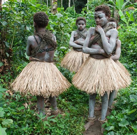 Mbuti Pygmy Girls Painted In Clay Bambuti Also Called Mbuti A Group Of Pygmies Of The Ituri