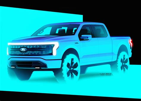 All Electric 2022 Ford F 150 Lightning Lands With 300 Mile Range Sub