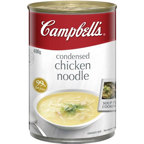 Campbells Condensed Soup Chicken Noodle 400g Woolworths