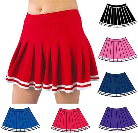 Pizzazz Black Pleated Cheer Uniform Adult Skirt 2xl Pizzazz Amazon