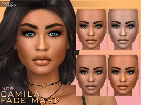 Camila Face Mask N08 By Magichand At Tsr Sims 4 Updates