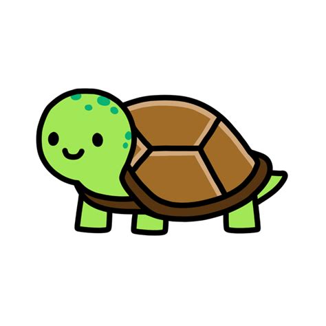 Turtle Sticker For Sale By Littlemandyart Cute Turtle Drawings