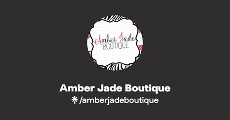 Amber Jade Boutique Instagram Facebook Tiktok Linktree