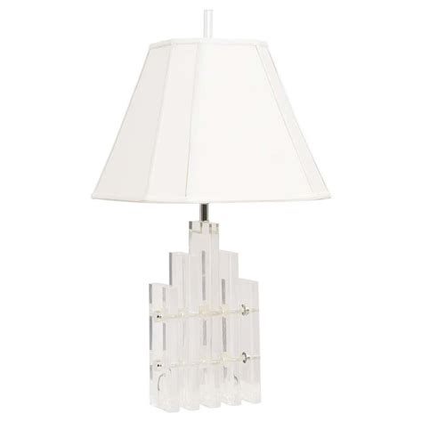 Lucite Table Lamp For Sale At 1stdibs