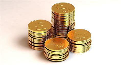 Coin staking gives currency holders some decision power on the network. Gold Coins 3D | CGTrader