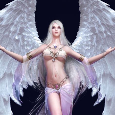 Sexy Girls Wings Angel Beauty Pendant Wallpaper 2048x2048 561596