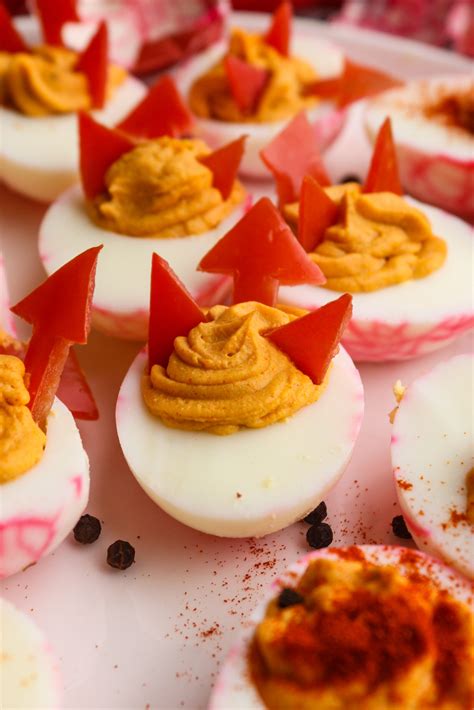 Spooky Deviled Eggs For Halloween About A Mom
