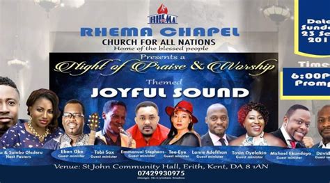 Night Of Praise And Worship Joyful Sound