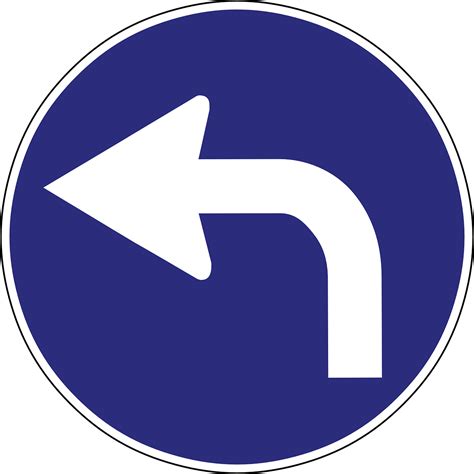 Placa De Trânsito Direção Flecha Gráfico Vetorial Grátis No Pixabay