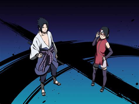 Sarada And Sasuke Uchiha Sarada Wallpaper Fanpop Page Sexiz Pix