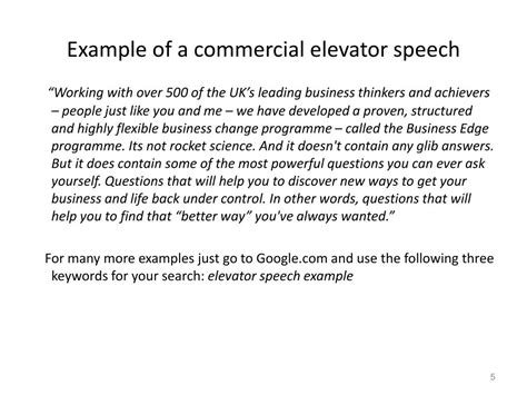An elevator pitch is never an opportunity to close a deal. A Short And Engaging Pitch About Yourself - How To Write A Killer Elevator Pitch (Examples ...