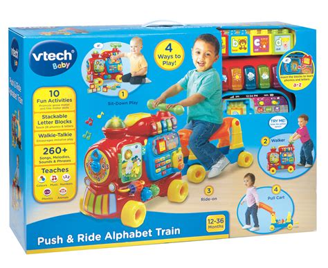 The free version of the game gives children access to the first . VTech Baby Push & Ride Alphabet Train | eBay