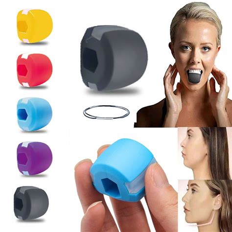 buy jawline exerciser 5 pack define jawline jaw exerciser for women and men slim and tone