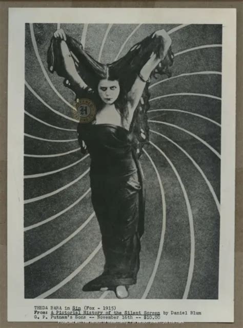 Vintage Actress Theda Bara Sex Symbol Femme Fatale The Vamp Photograph C 1915 £1377 Picclick Uk