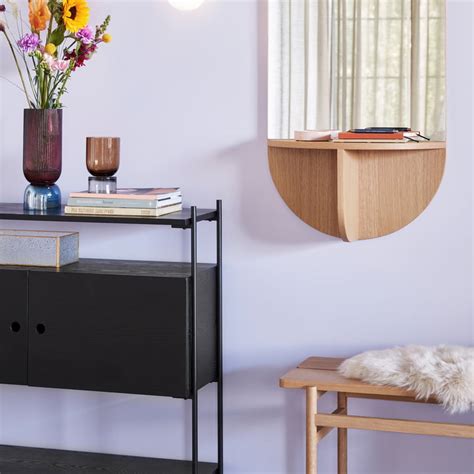 Bei hübsch interior ist der name programm: Hübsch Interior - Eikenhouten bank | Connox