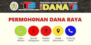 Bantuan dana raya terengganu merupakan sebuah bantuan yang diberikan kepada golongan yang layak dibawah kategori ibu tunggal, oku, warga emas dan orang miskin. Dana Raya Terengganu 2020