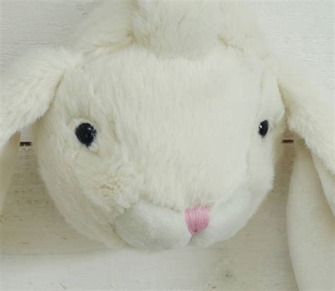 Cream Bunny Ear Muffs By Jomanda Softerthanasoftthing