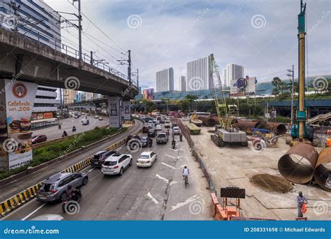 Quezon City Metro Manila Philippines Edsa And Sm City North Edsa