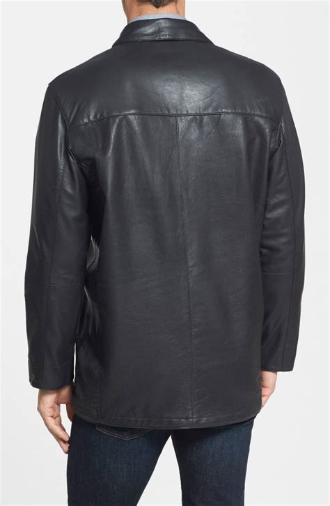 Classic Style Mens Genuine Soft Lambskin Leather Jacket Slim Fit Biker