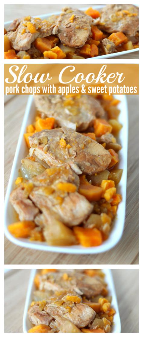 It is recommended to peel the potatoes since the skins will most likely come off as the dish cooks, but it is up to you. Recipe: Slow Cooker Pork Chops with Apples & Sweet ...