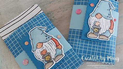 Kindest Gnomes T Holder Featuring Mini Pocket Envelope Dies From