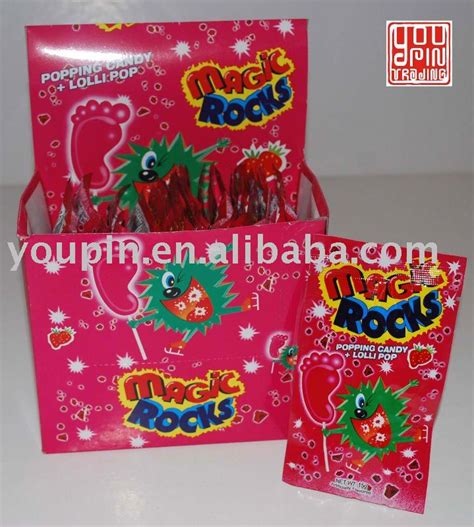 Magic Rocks Candy With Lollipop 15g Productschina Magic Rocks Candy