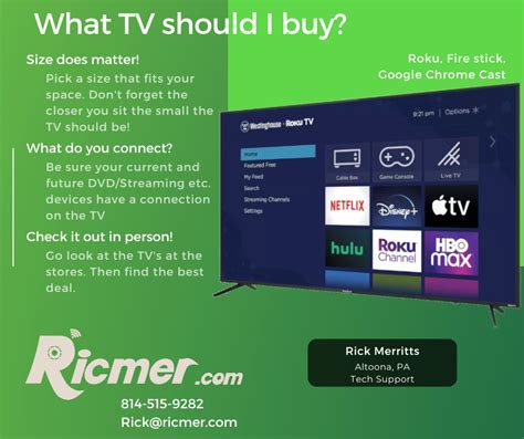 2022 Tv Buying Guide Ricmercom