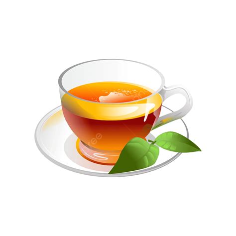 Green Tea Drink Vector Art Png Tea Drink Vector Image Tea Tea Vector