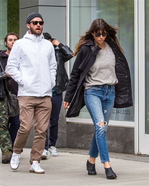 Jessica Biel And Justin Timberlake Spotted Out In New York