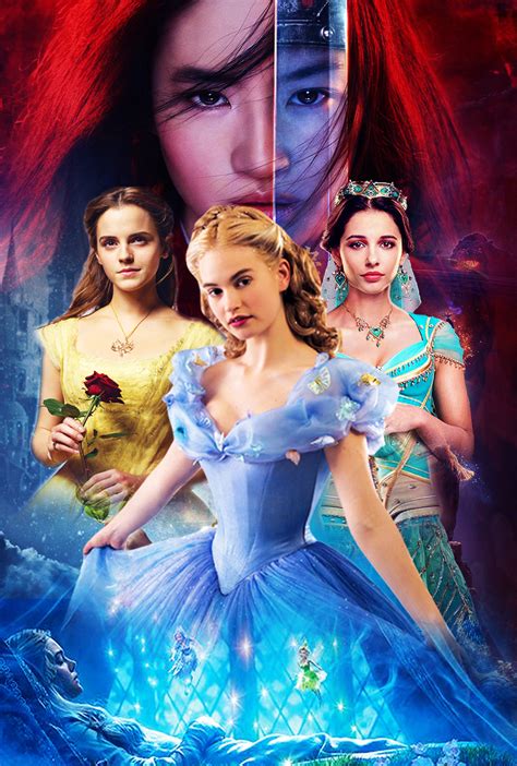 Live Action Disney Princess Poster By The Dark Mamba 995 On Deviantart