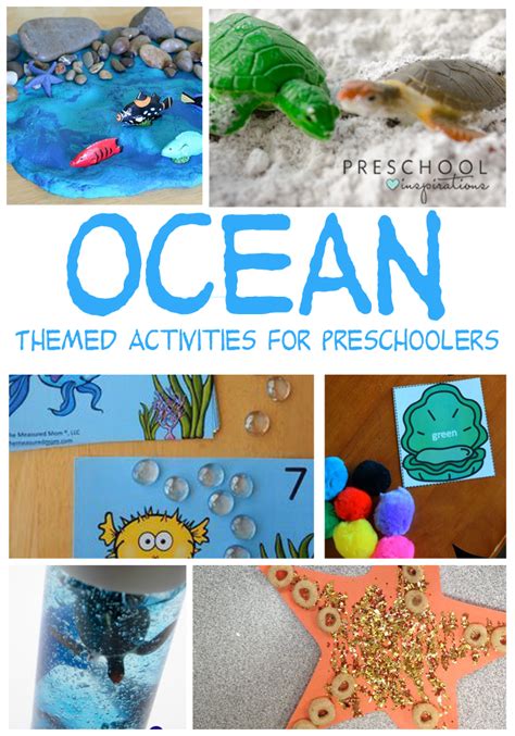 Let kids plant their own seeds with these adorable natural planters. Preschool Ocean Theme Activities that Kids Love ...