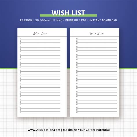 LIST BUNDLE, To Do List, Wish List, Happy List, Shopping List, Grocery 
