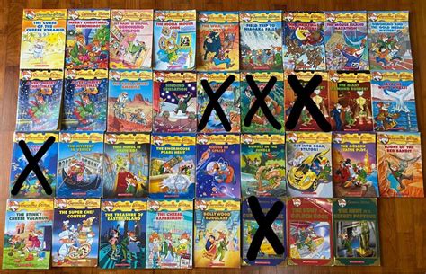 Geronimo Stilton Books Books And Stationery Fiction On Carousell
