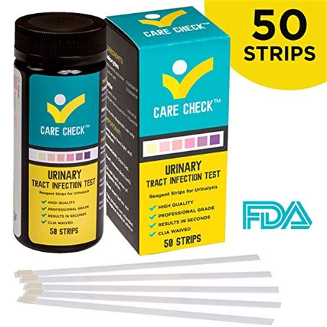 Care Check Urinary Tract Infection Uti Test Strips Detect Leukocytes