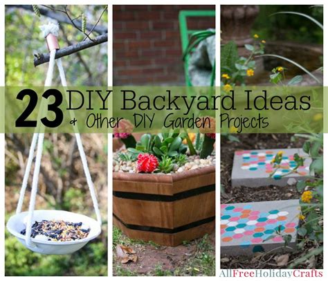 31 Diy Backyard Ideas And Other Diy Garden Projects