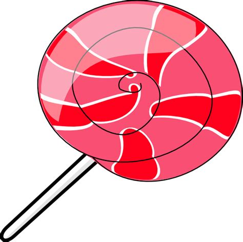 Large Pink Lollipop Clip Art At Vector Clip Art Online