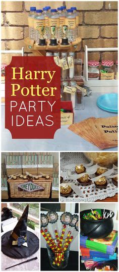Harry Potter Birthday Hannah S Harry Potter Potions Party Objet Harry Potter