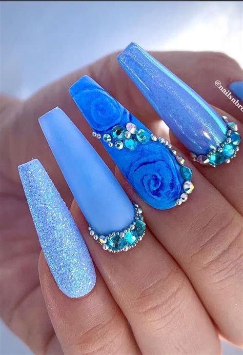 44 Unique Blue Nail Designs You Will Want To Try As Soon As Possible