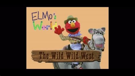 Elmos World Wild Wild West Were Off To See Elmo Soundtrack Youtube